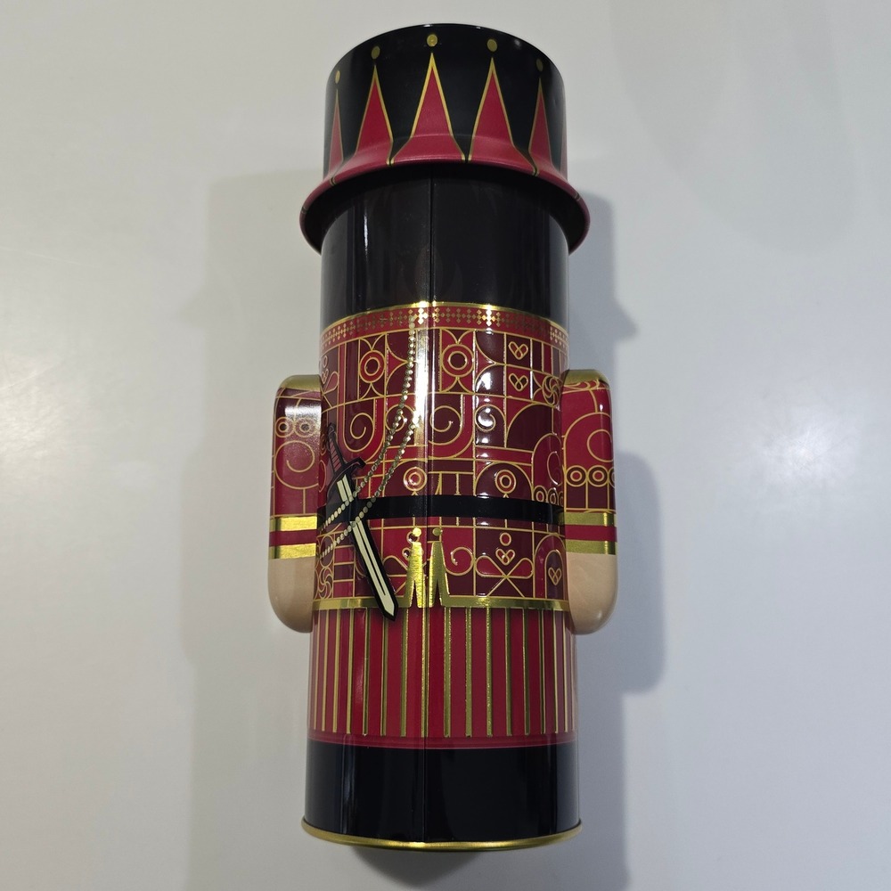 Bonnie & Pop Nutcracker Soldier Tins Set of 3 Red Green Blue Holiday Decor - Picture 4 of 8